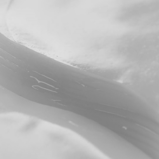 Texture of BACIEL Perfect Hyaltenol 10 Eye Patch showing deeply hydrated hydrogel surface